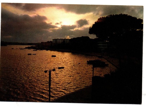 Cartolina 1688 tramonto non - cartolina,