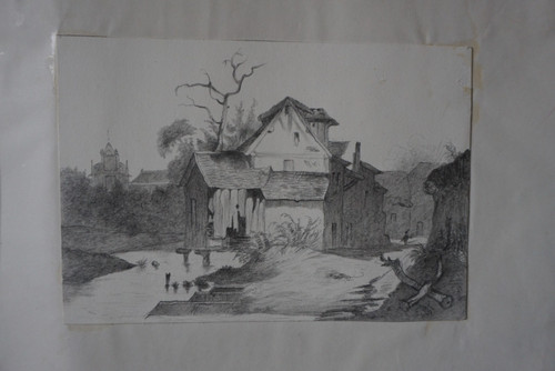 Disegno originale matita - originale, a