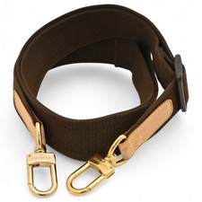 Tracolla originale LOUIS VUITTON in pelle canvas marrone da donna lv9915vf