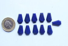 Lapislazzuli pietra preziosa taglio a gradini pietra preziosa naturale a...