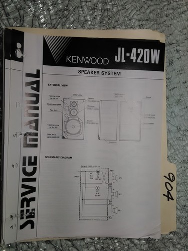 Kenwood 420w manuale - kenwood, di