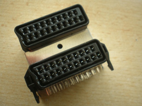 Doppia presa scart pcb per - doppia,
