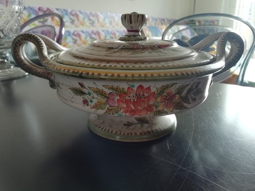 Alzatina con coperchio - f., c