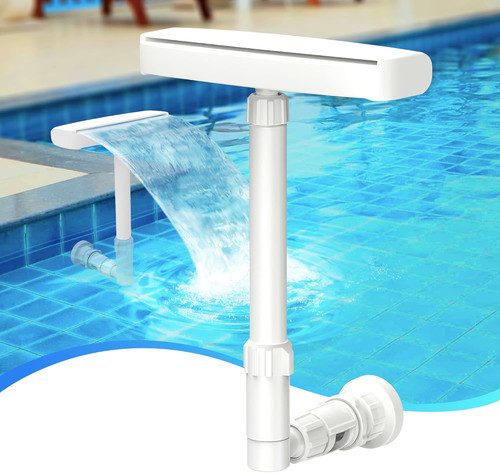 Fontana piscina doppio spray - doppio,