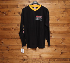 Felpa LEVI'S  tg. XL Nuovo (Sa1732) Nero Vintage Dead Stock levi's