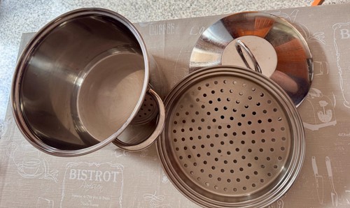 Set vaporiera acciaio - in, inox