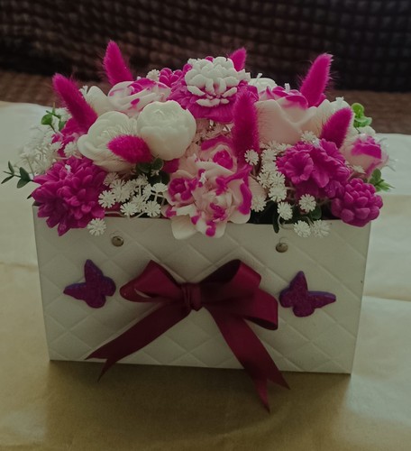 Mazzo fiori candele idea - di, candele,