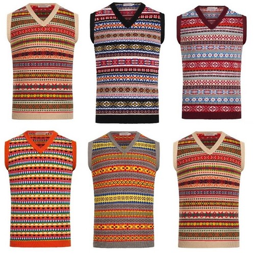 Canotta uomo vintage - , fairisle