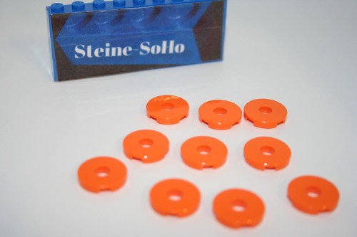 Lego 10x piastrelle tonde - lego,