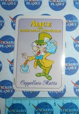  ADESIVO STICKER AUTOCOLLANT AUFKLEBER VINTAGE CAPPELLAIO MATTO ALICE WONDERLAND