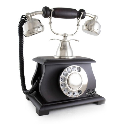 Antico telefono rotante - antico,