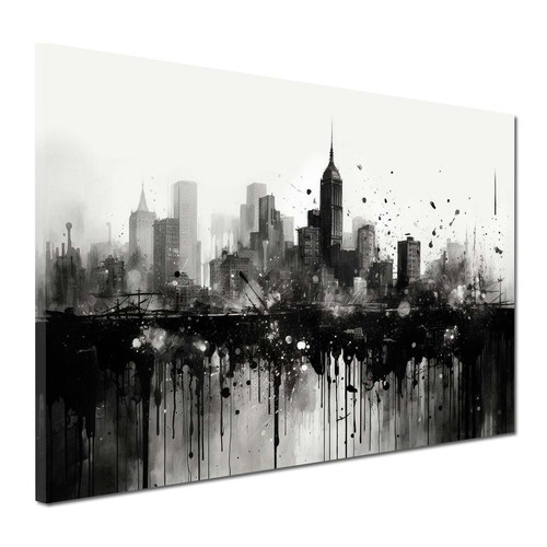 Quadro moderno stampa tela - su,