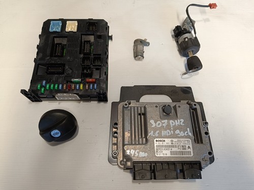 Kit avviamento ecu peugeot - avviamento,