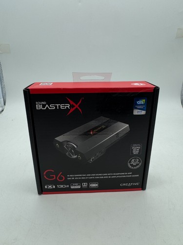 Sound blaster g6 - sound, scheda