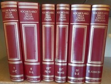 VOCABOLARIO DELLA LINGUA ITALIANA 6 VOLUMI TRECCANI 