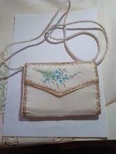 Borsetta Religiosa Antica Stoffa Cm 15 Artigianale 