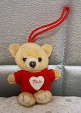 Peluche pupazzo mini Trudi promozionale orso orsetto Atelier RARO 7 cm vintage