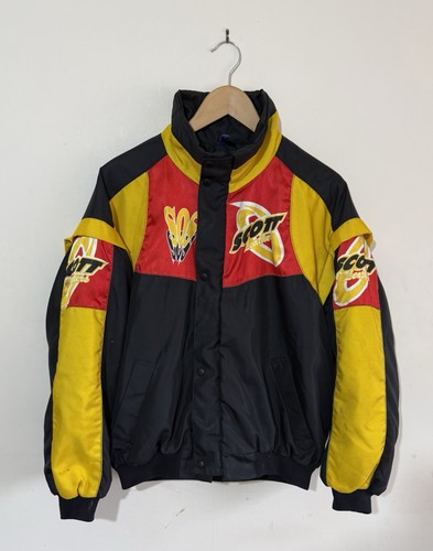 Scott leather nascar anni - leather, 90