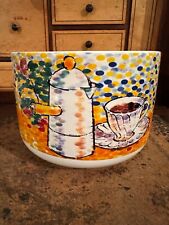 Ciotola”CAFE’ DES  ARTS” LAVAZZA Porta Bustine Zucchero Bar 