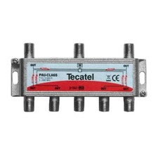PAU Repartidor 6 salidas Conector F 12 dB Tecatel