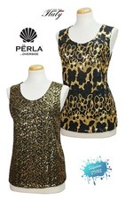 Top canotta donna elegante