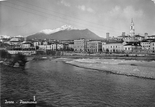 Cartolina postcard ivrea - -,