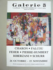 SCHURR Claude Affiche FALCOU