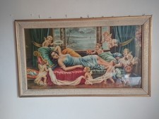 A. COLLINO stampa vintage incorniciata firmata