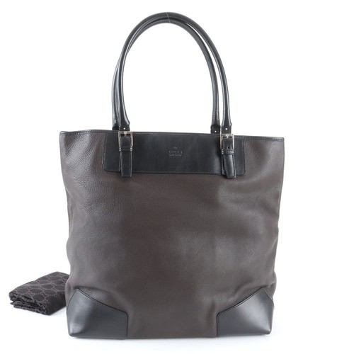 Gucci borsa tote pelle marrone