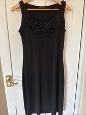 Abito donna nero senza maniche