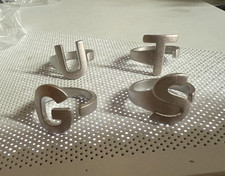 Nuovo set 4 pezzi Olivia Rodrigo Guts anelli musica cantante amicizia regali senza scatola