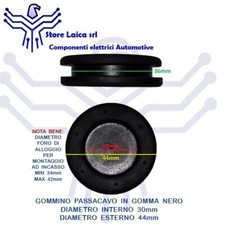 GOMMINO PASSACAVO IN GOMMA