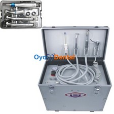BD-402 Valigia unità dentale mobile portatile con compressore + manipoli dentista