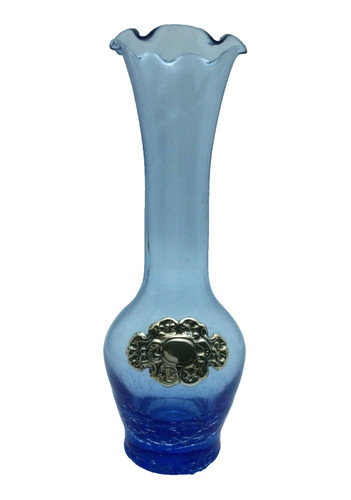 Vaso vetro craquelé soffiato - craquelé,