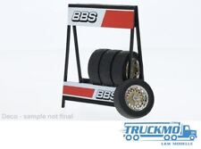 IXO Models Set ruote BBS cromo