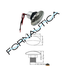 LUCE DI CORTESIA A LED STAGNA 12V - PER BARCA GOMMONE CAMPER - ACCESSORI NAUTICA