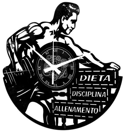 Orologio parete muscoli - orologio,