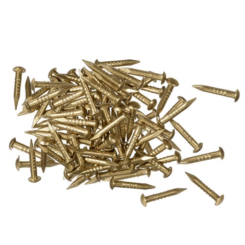 100 chiodini ottone - 100,