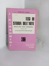 TESI DI STORIA DELL' ARTE