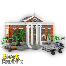 Ritorno al Futuro Municipio DeLorean MOC - 4269 Pezzi - Blocchi di bloccaggio