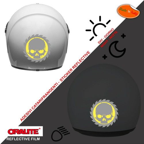 Adesivi casco rifrangenti