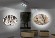 Tela per Pittura Ovale 50x70