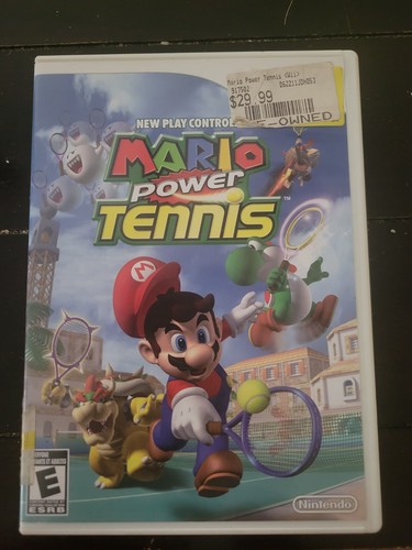 Mario power tennis nintendo - mario,