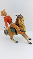 SOLDATINI IN CONPOSIZIONE COWBOY CON LAZO NARDI XILOPLASTO GROMOPLASTO