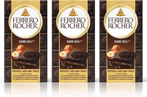 Ferrero rocher tavoletta - 3x,