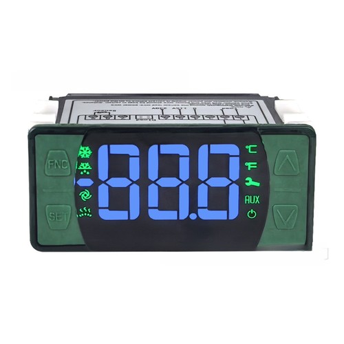 Regolatore temperatura con - regolatore, di