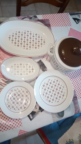 Set completo piatti vintage