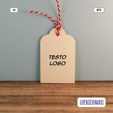 50 cartellini personalizzati