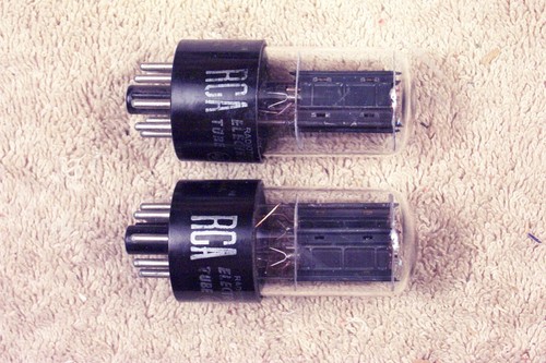 Due rca 6sn7gtb - 6sn7gtb,, piastre