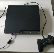PLAYSTATION 3 - PS3 CONSOLLE SLIM NERA 160GB COMPLETA + 6 GIOCHI PS3